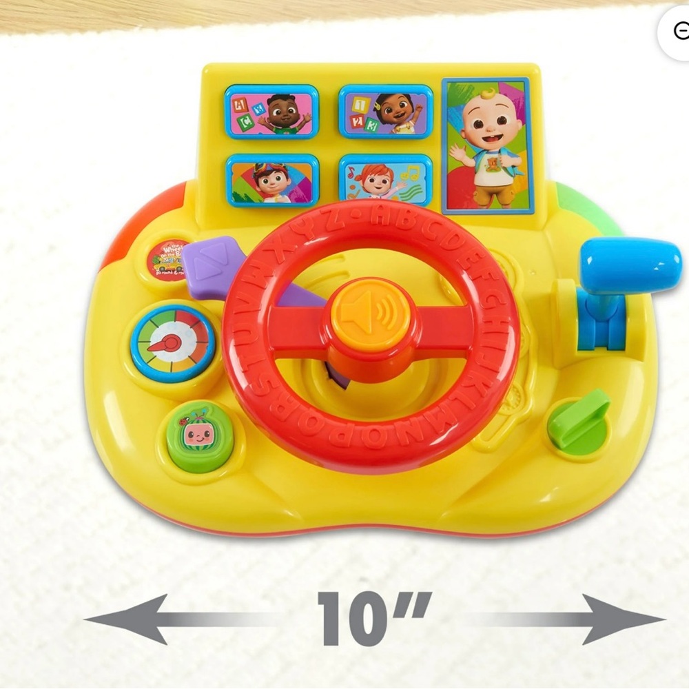 Colorful Learning Steering Wheel Toy - Picture 6 of 6